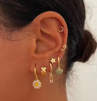 Pin It Earrings