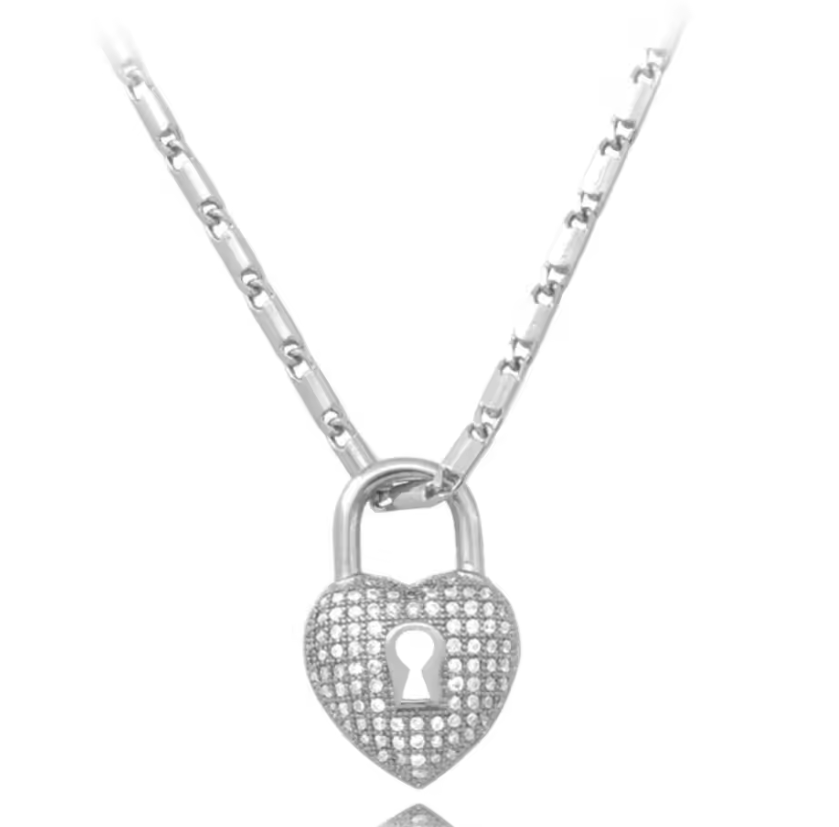 Locked In Love Necklace