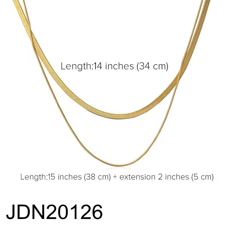 Chunky Twisted Miani Cuban Chain Chocker 18K Gold PVD Plated Stainless Steel Necklace Snake Rope Chain for Men Women Hip Pop