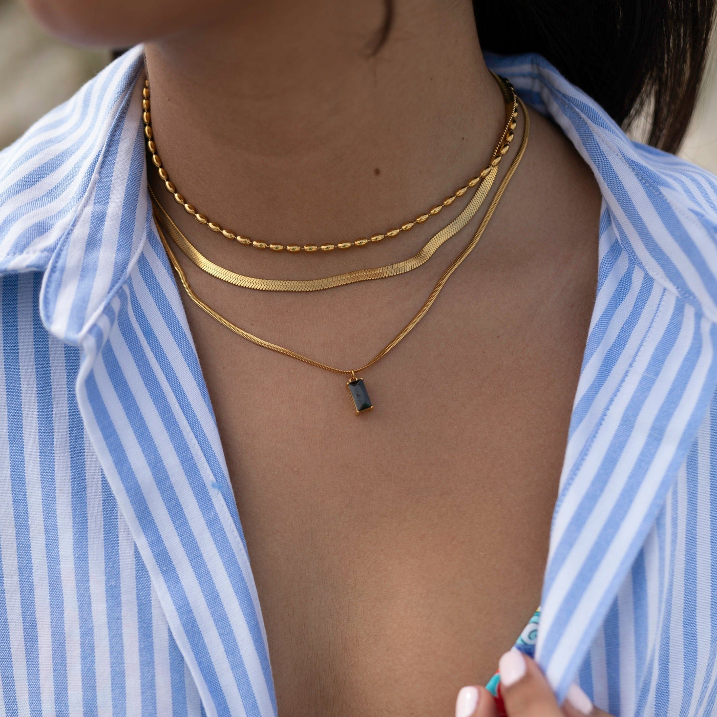 Champagne Necklace