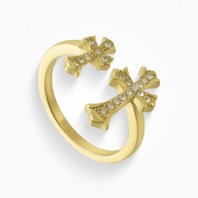 Double Cross Me Ring