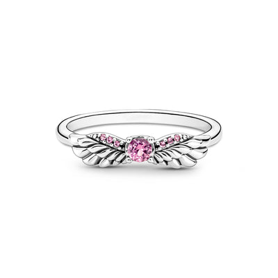 Sparkling Angel Wings Ring