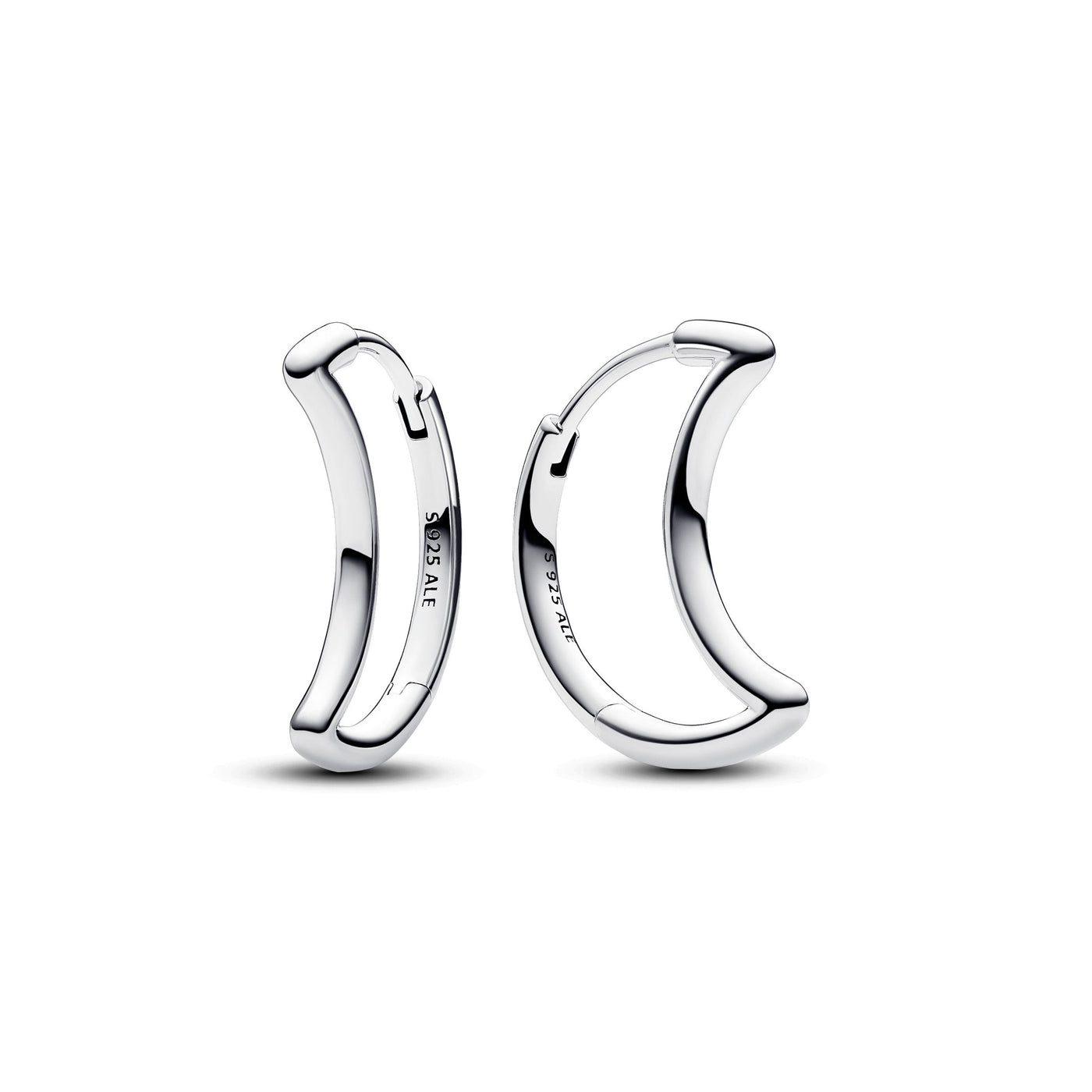 Pandora Moon Hoop Earrings 292989C00