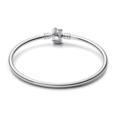 Pandora Moments Sparkling Shooting Star Clasp Bangle 592733C01