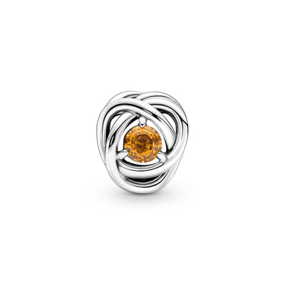 Honey Eternity Circle Charm