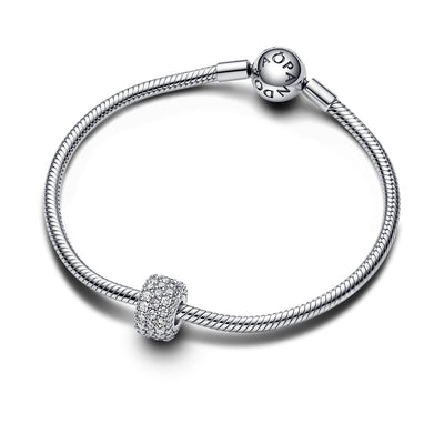 Pandora Sparkling Pavé Triple-row Charm 792820C01