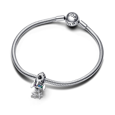 Pandora Space Love Rocket Charm 792831C01