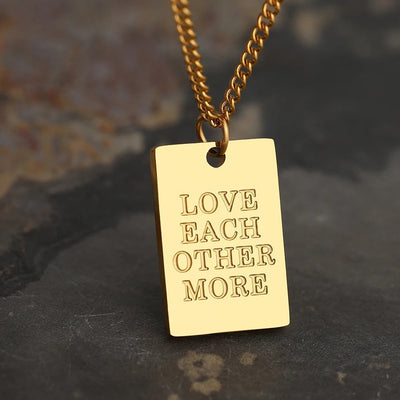 More Self Love Necklace