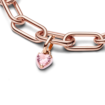 Pandora ME Pink Chakra Heart Mini Dangle Charm 783042C01