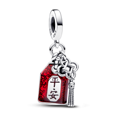 Lucky Amulet Double Dangle Charm 793054C01