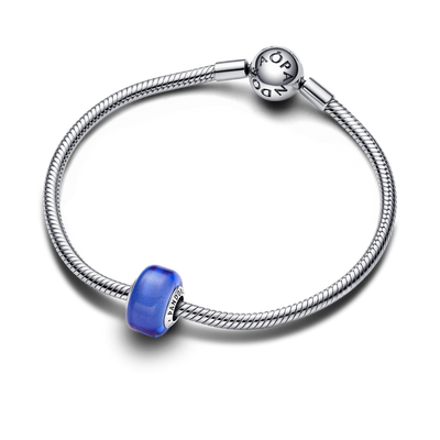 Blue Mini Murano Glass Charm 793105C00