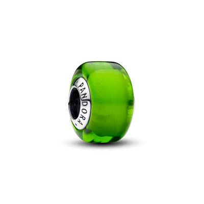 Green Mini Murano Glass Charm 793106C00