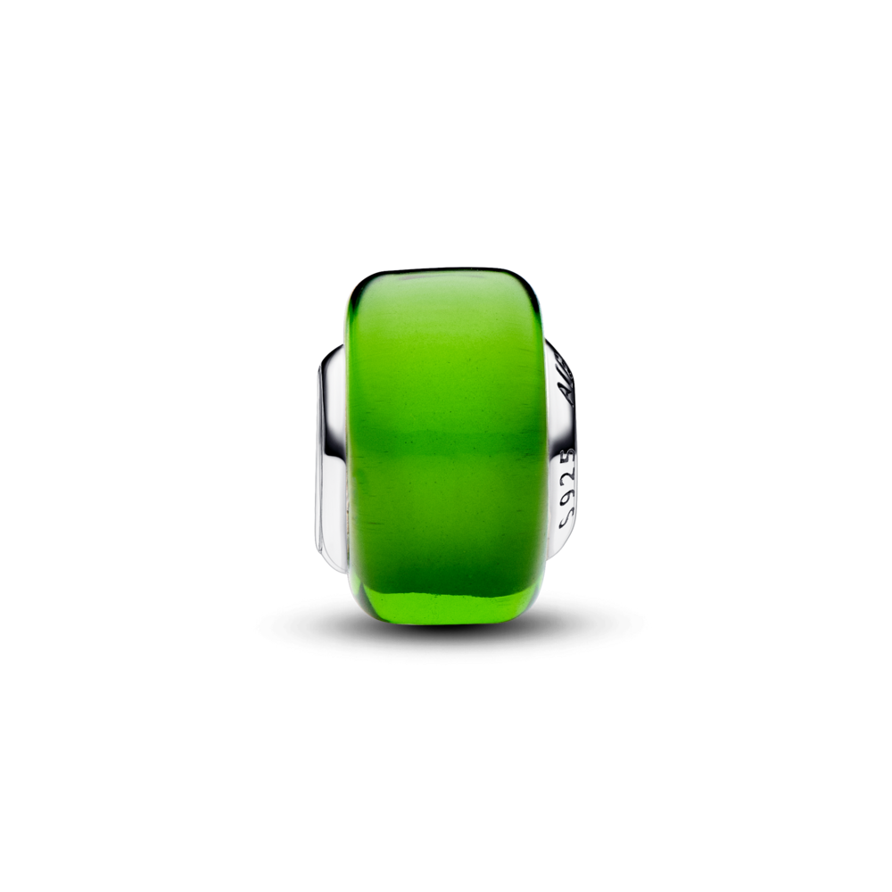 Green Mini Murano Glass Charm 793106C00