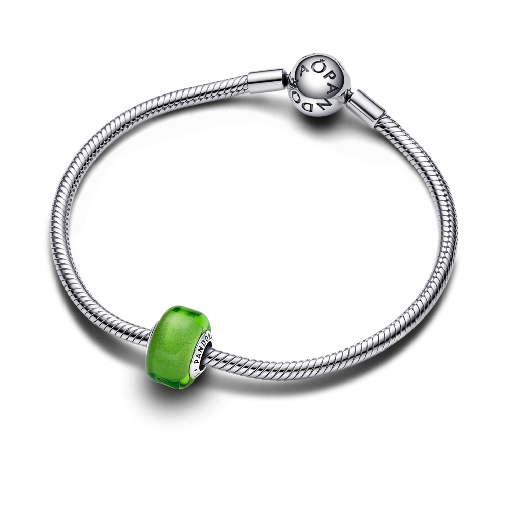 Green Mini Murano Glass Charm 793106C00