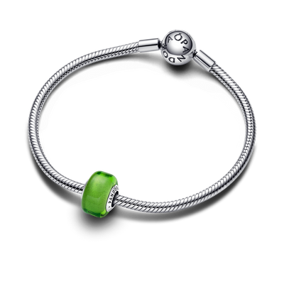 Green Mini Murano Glass Charm 793106C00