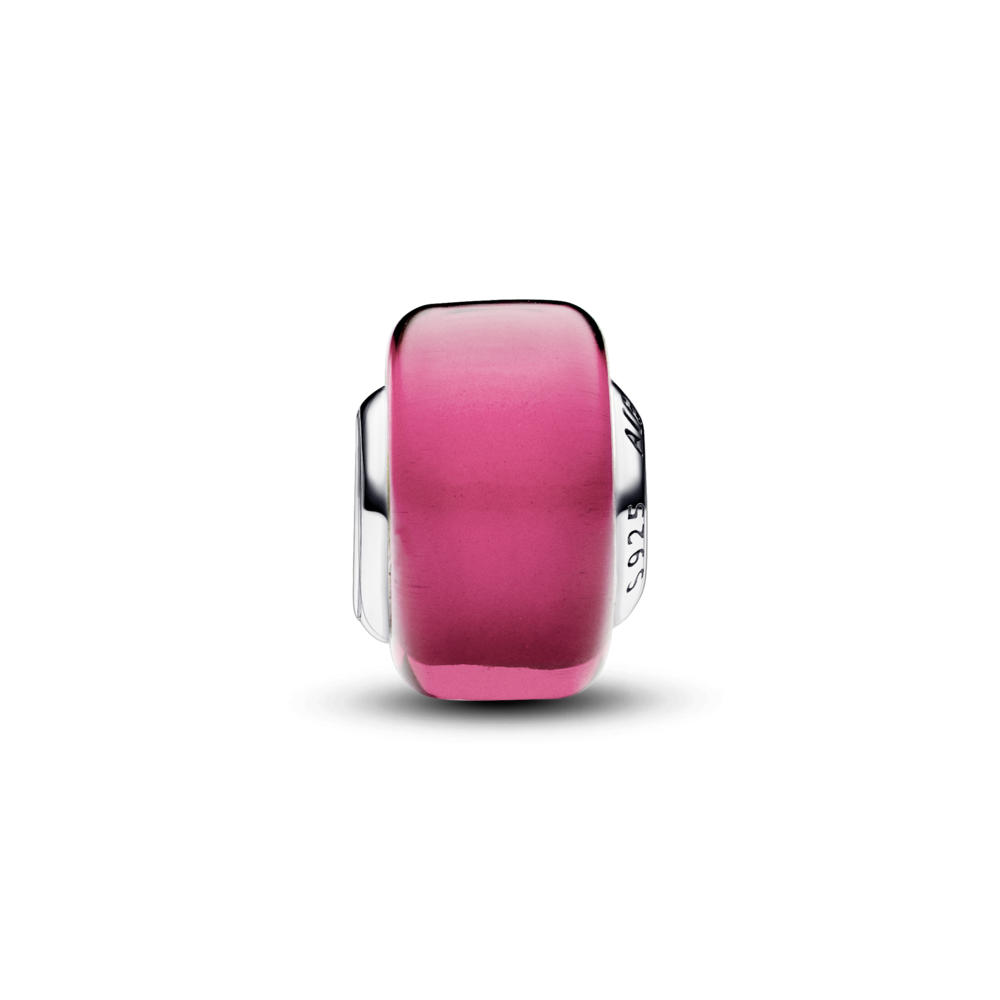 Pink Mini Murano Glass Charm 793107C00