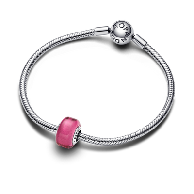 Pink Mini Murano Glass Charm 793107C00