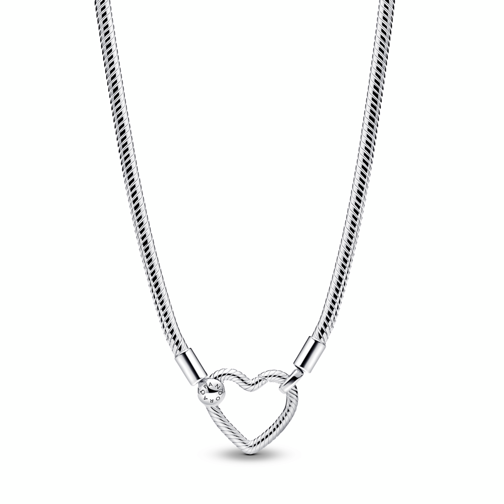 Heart Closure Snake Chain Necklace 393377C00