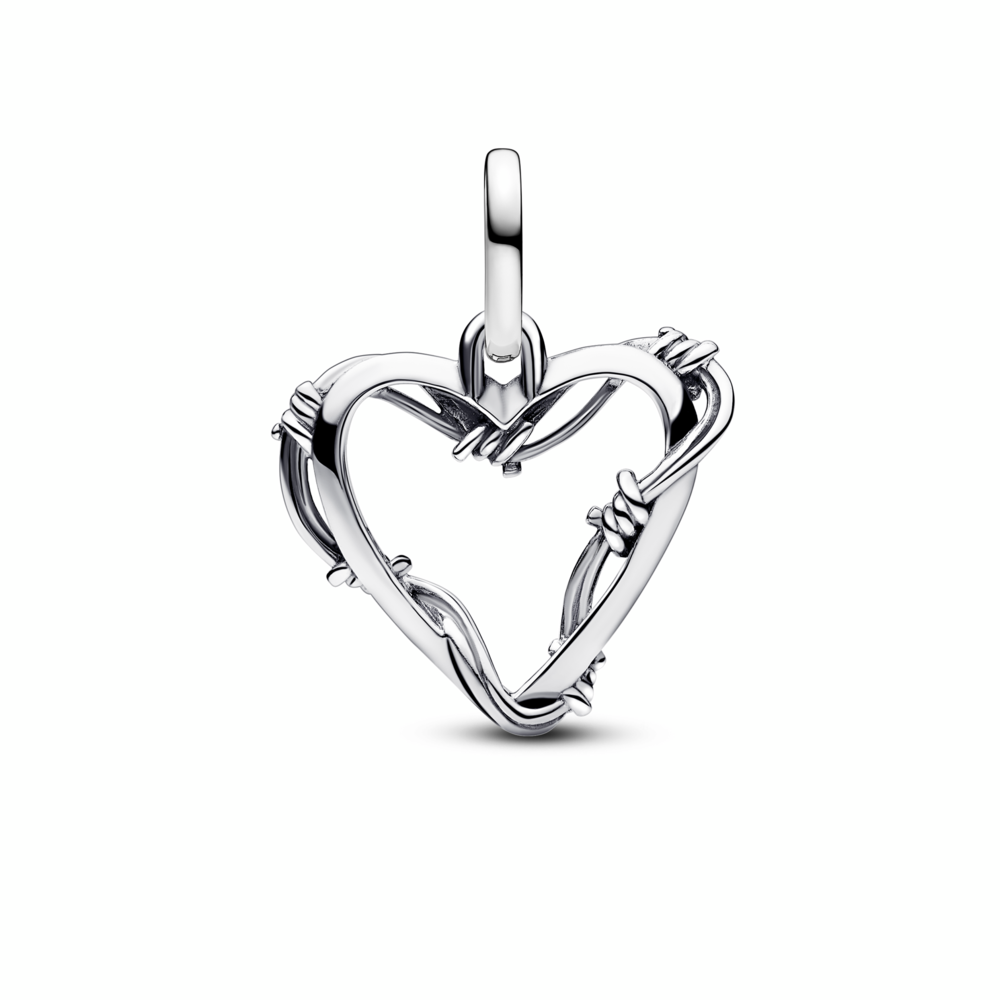 Wire Heart Medallion Charm 793449C00